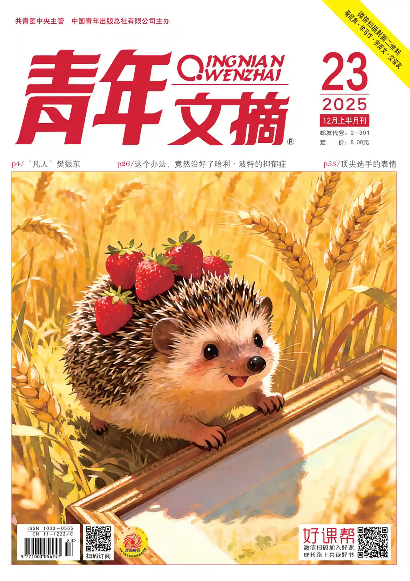 《青年文摘》2025年第23期全彩精校PDF杂志下载